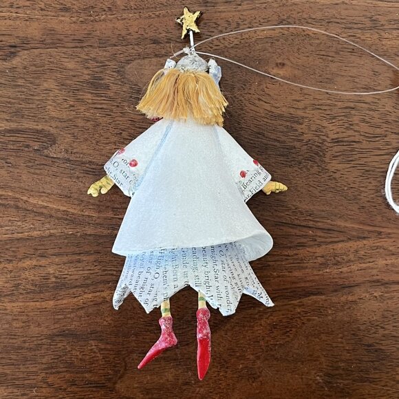 Department 56 Patience Brewster Krinkles Christmas Ornament "Fa La La Lady" READ - Picture 6 of 12